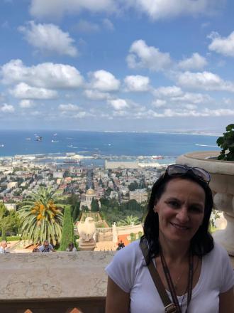 Jardins Bahai em Haifa. 
