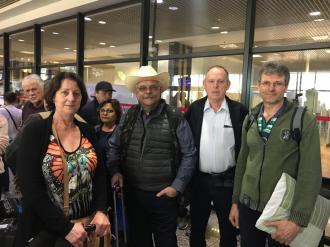 A caminho de Roma.