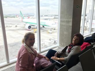 A caminho de Roma.