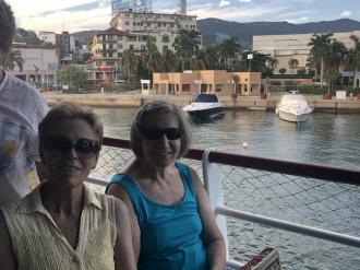 Passeio de barco em Acapulco. 