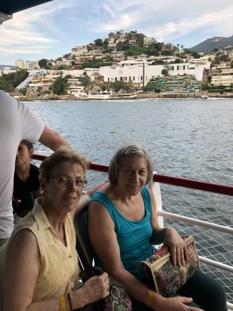 Passeio de barco em Acapulco. 