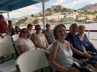 Passeio de barco em Acapulco. 
