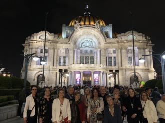 Ballet Folclórico no Palácio de Belas Artes. 