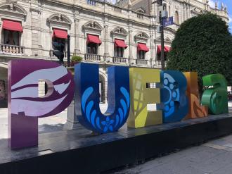 Em Puebla. 