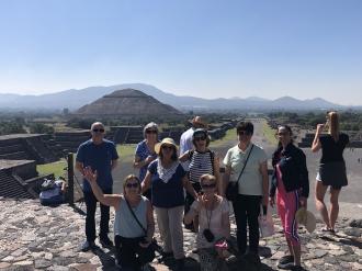 Em Teotihuacan. 