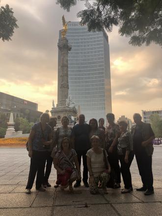 Passeando pela Cidade do México. 