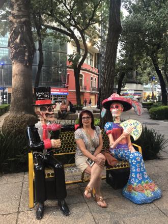 Passeando pela Cidade do México. 
