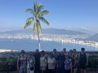 Em Acapulco. 