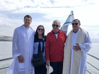 Missa no Mar da Galileia. 