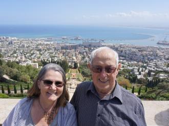 Jardins Bahai em Haifa. 