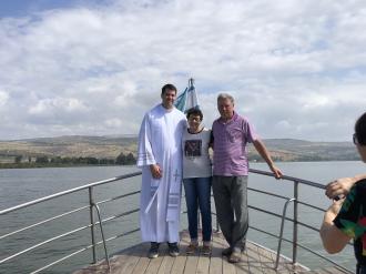 Missa no Mar da Galileia. 