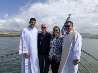 Missa no Mar da Galileia. 