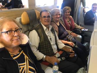 A caminho da Terra Santa. 