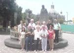 Grupo na Basílica de Guadalupe.