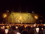 Peregrinação no Santuário de Nossa Senhora de Lourdes.