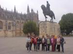 Grupo na cidade de Batalha, Portugal.