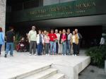 Grupo no Museu de Antropologia.
