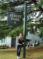 Jordana em Auckland.