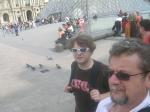 Alexandre e Alfredo em Paris.
