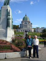 Lídia e Norberto no Canadá.