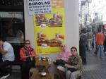 No centro da cidade de Istambul.
