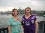 Enelita e Maria de Lourdes no City Tour de Istanbul.