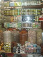 Mercado de especiarias em Dubai.