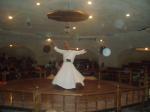 Cerimônia Mística dos Dervishes que fomos assistir.