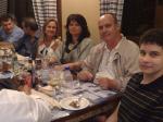 Gaspar, Harri, Sirlene, Marisa, Charles e Iuri.