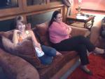 Karina e Rachel.