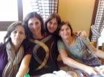 Lucília, Kátia, Diva e Raquel.