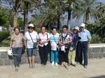 Grupo no Monte das Bem Aventuranças