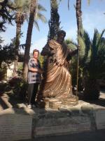 Vanda e Pedro em Cafarnaum