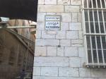 Início da Via Dolorosa