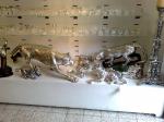 Vitrine de uma loja de Pratarias de Taxco