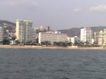 Nosso Hote Elcano visto do Barco