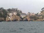 La Quebrada vista do Barco
