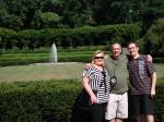 Marilene, Moacir e Gabriel no Central Park.