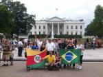 Grupo na Casa Branca, Washington.