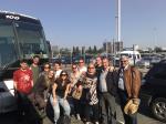Grupo na chegada em NY.