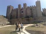 Analene, Irma e Rineo no Castelo de Óbidos.
