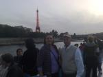 Rineo e Irma no Bateaux-Mouche...