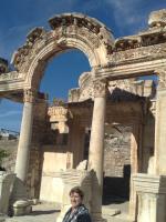 Gelça no Templo de Adriano - Efeso