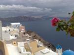 Pena que estava nublado... Santorini é um pequeno pedaço de Paraiso.