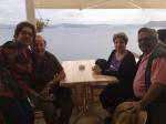 Ail, Ivonne, Gelça e Ivan... parada para o cafezinho...