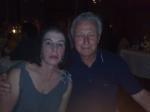 Maria Eugênia e José no Jantar com Show na Torre Gálata.