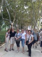 ... nos Jardins do Palácio Topkapi.