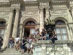 Grupo no Palácio Dolmabache.