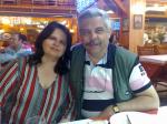 Marisa e Ivan no jantar em Kumkapi.