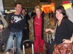 Leonardo, Hieldis e Jaqueline em POA.